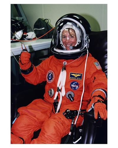 Nasa astronaut lands in Mossel Bay