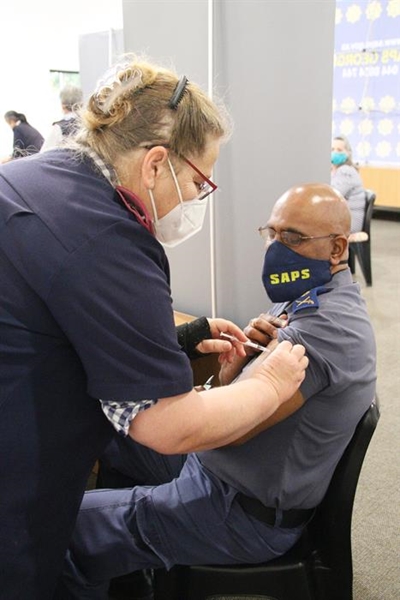 Police vaccination roll-out