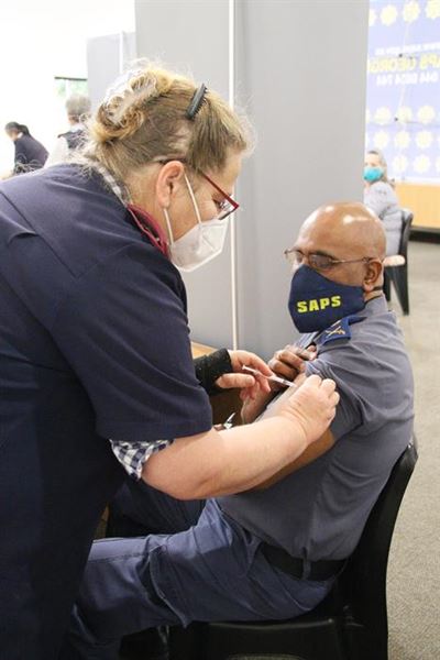 Police vaccination roll-out