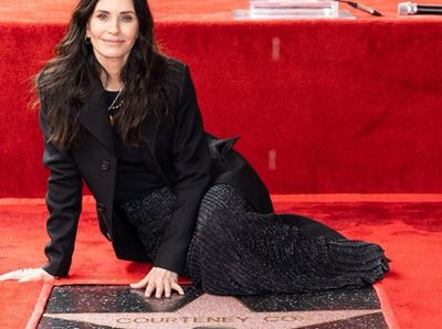 Courteney Cox joins the Hollywood Walk of Fame with a milestone star