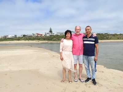 Rescuer thanked after near-drowning
