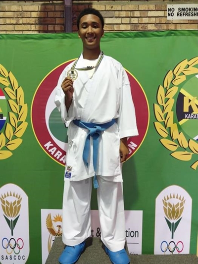 Twee goue medaljes vir Geo Bruintjies