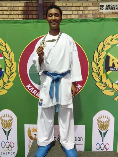Twee goue medaljes vir Geo Bruintjies