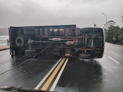Traffic jam on N2 Highway