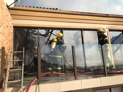 Update: House on fire