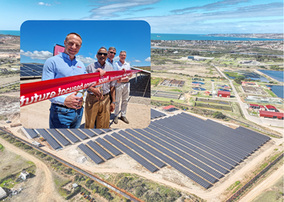 Stakeholders celebrate launch of solar PV plant and microgrid