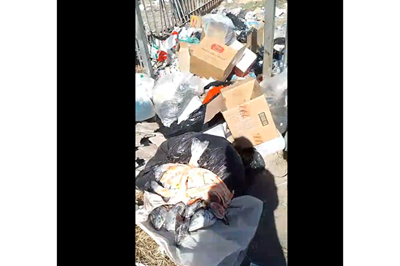 Video shows restaurant waste illegally dumped in Kwa