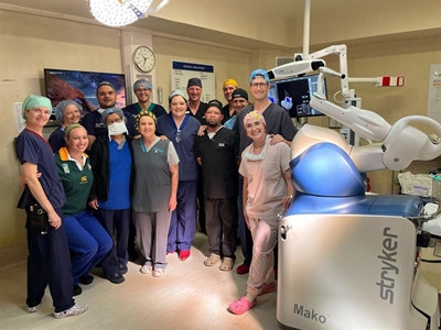 1st in SA: Mako robotic arm replaces hip in George