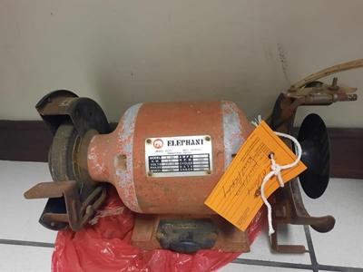 Bench grinder found