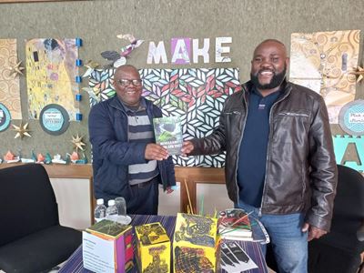 Authors make their mark at library