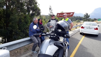Motorbiker dies on Outeniqua Pass