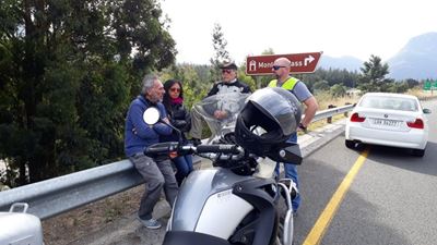 Motorbiker dies on Outeniqua Pass