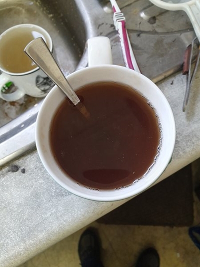 Discoloured water is safe to drink, says municipality