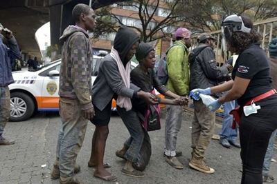 Homeless get food in Joburg, but not everyone ‘on the list’