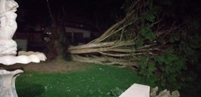 Wind, hail cause damage in Mossel Bay
