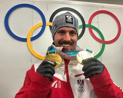 Hirscher rules, Russian suspected of doping