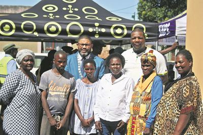 Gogo receives her newly rebuilt house on Human Rights Day