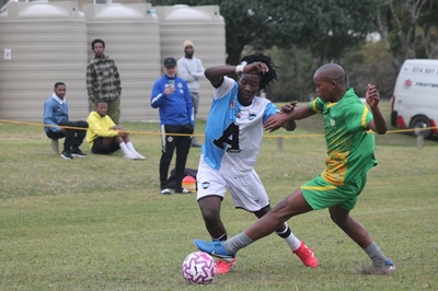 Youth soccer players spread their wings