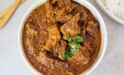 Recipe: Lamb curry with home-made roti