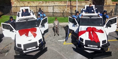 Municipality acquires armoured vehicles