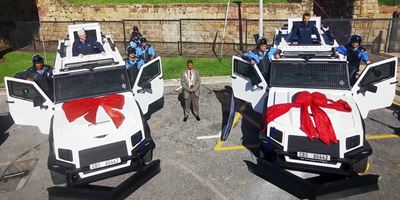 Municipality acquires armoured vehicles