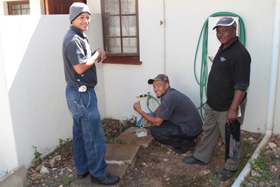 Benevolent Park benefits from local plumbers