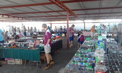 Skoutyd vir model trekkers op Colesberg