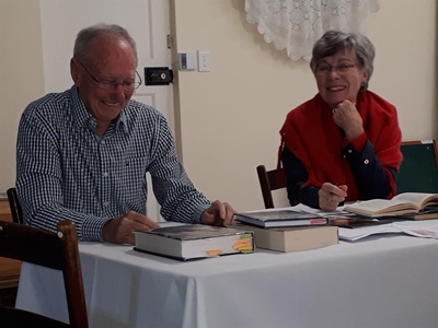 Karel Schoeman bespreek by leeskring