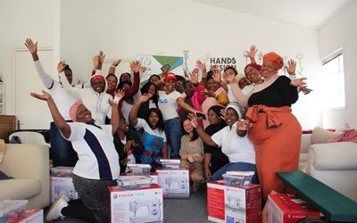 Taking hands to empower entrepreneurial women