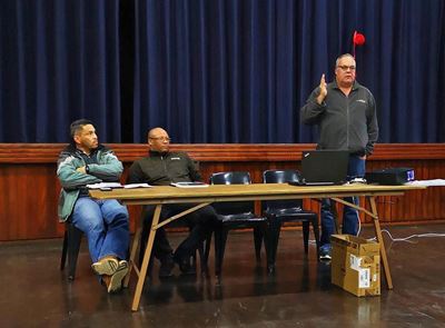 Akwakultuur in D'Almeida bespreek