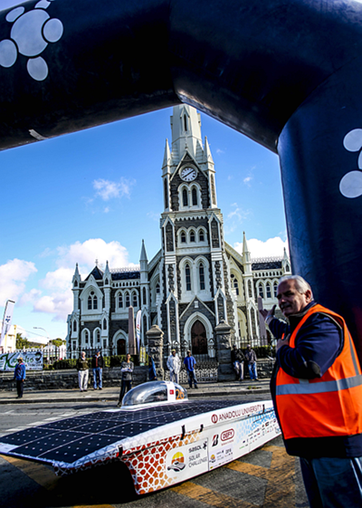 Solar challenge in Graaff-Reinet
