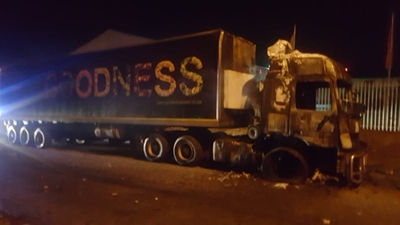 Riots: 2 Trucks petrol bombed