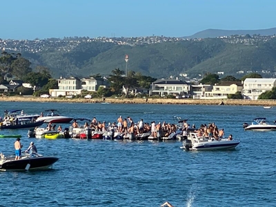 Boat gathering not the reason for estuary closure