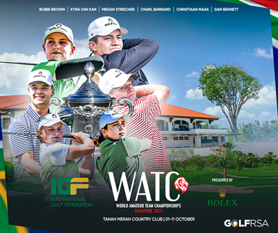 GolfRSA announces teams for 2025 World Amateur Team Championships