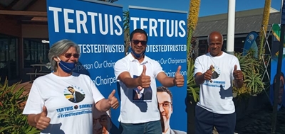 Tertuis die nuwe leier