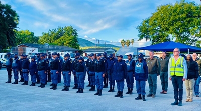 SAPD demonstreer gereedheid, ook in Graaff-Reinet