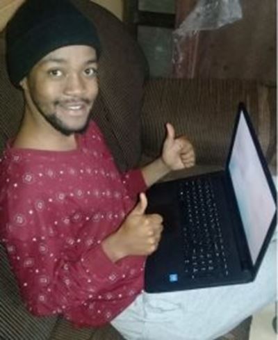 NSFAS beneficiary makes the most of free laptop