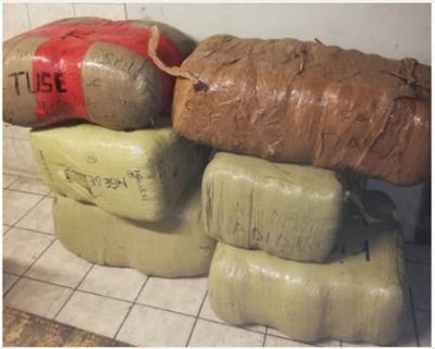 9 bales of dagga weighing over 270 kg confiscated by EC SAPS