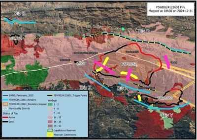 Swartberg Mountains wildfire update