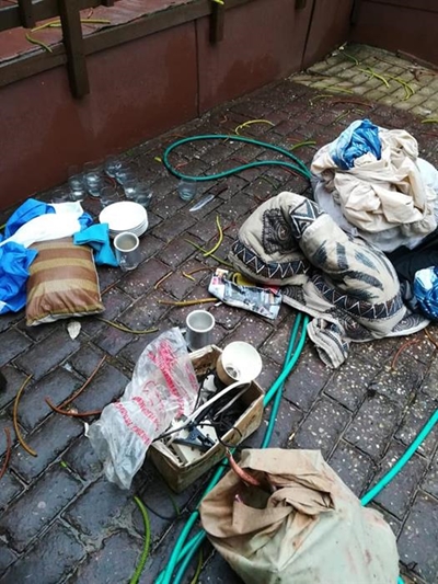Inbreker in hegtenis