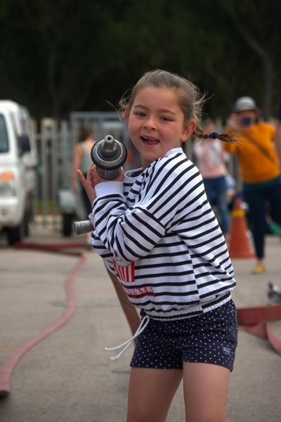 True grit at Toughest Firefighter Alive contest today