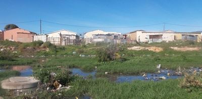 Raw sewage floods the streets of Port Elizabeth