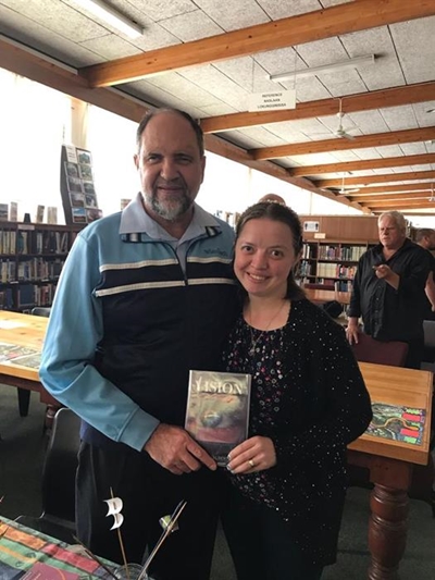 Authors and book lovers make their mark