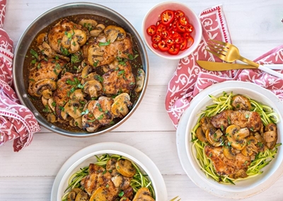 Scrumptious skillet with a protein punch! 
