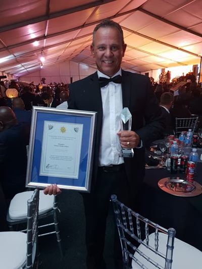 Former resident shines at SAPS awards