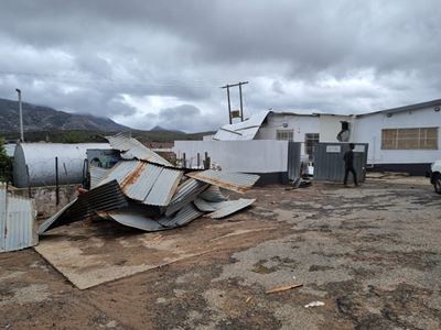 Langkloof storm wreaks havoc