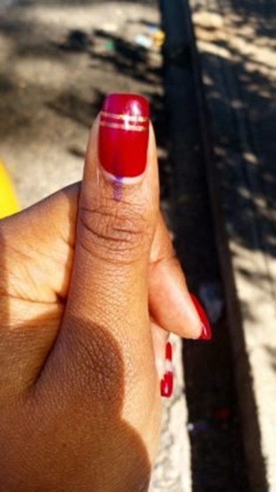 People who have ‘fake’ nails can vote