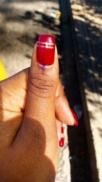 People who have ‘fake’ nails can vote