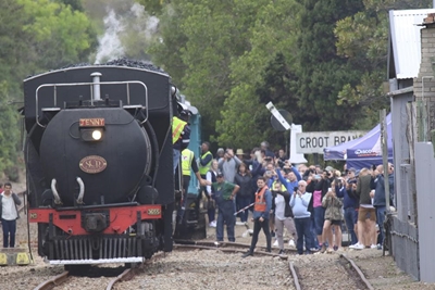 Steam train rides a success
