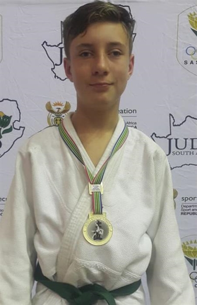 Visually impaired judoka excels